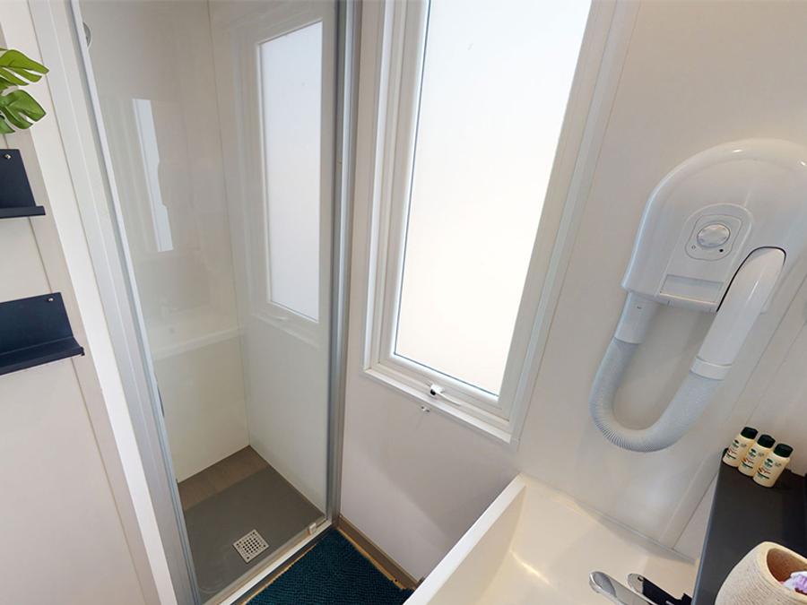 Mobilhome 4 personnes - Mobil home Sainte-Croix - 28m² - 2 chambres + TV + A/C 4