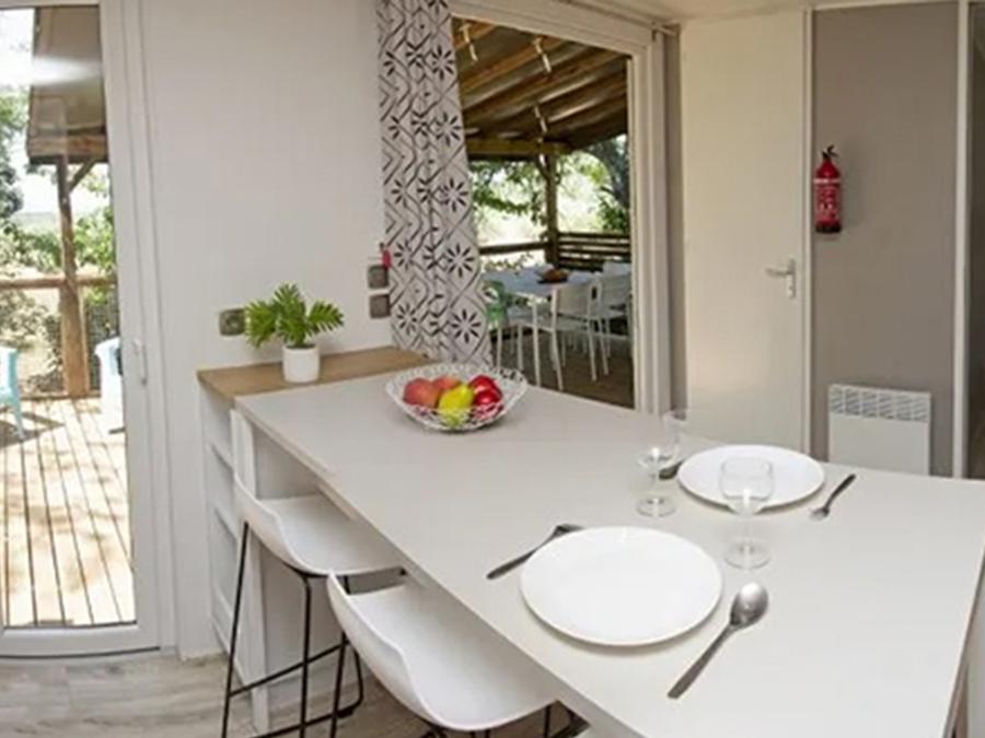 Mobilhome 6 personnes - Mobile home Verdon - 33 m² - 3 chambres + TV + A/C 1