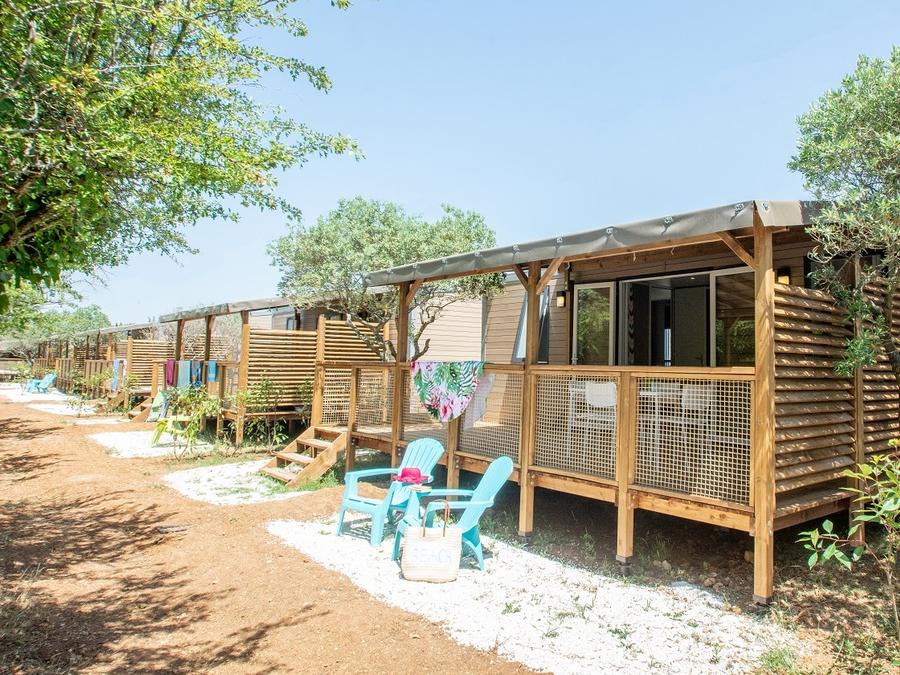 Mobilhome 6 personnes - Mobile home Verdon - 33 m² - 3 chambres + TV + A/C 0