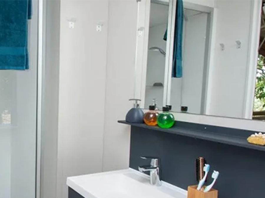 Mobilhome 6 personnes - Mobile home Verdon - 33 m² - 3 chambres + TV + A/C 5