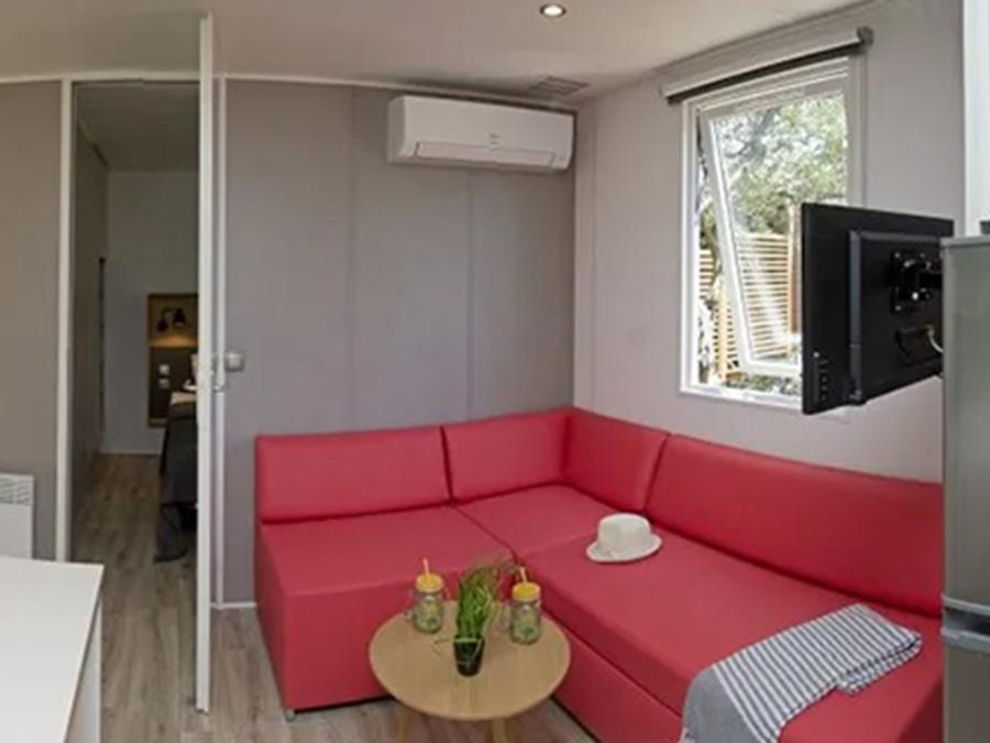 Mobilhome 6 personnes - Mobile home Verdon - 33 m² - 3 chambres + TV + A/C 3