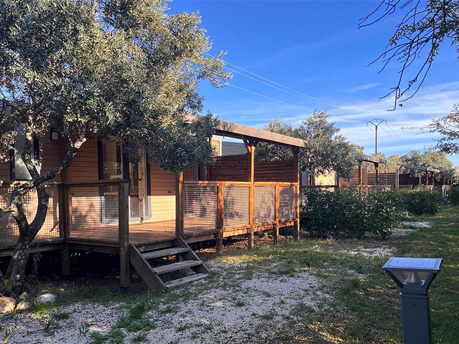 Mobilhome 4 personnes - Mobil home Castellane côté jardin - 30m² - 2 chambres + TV + A/C 0