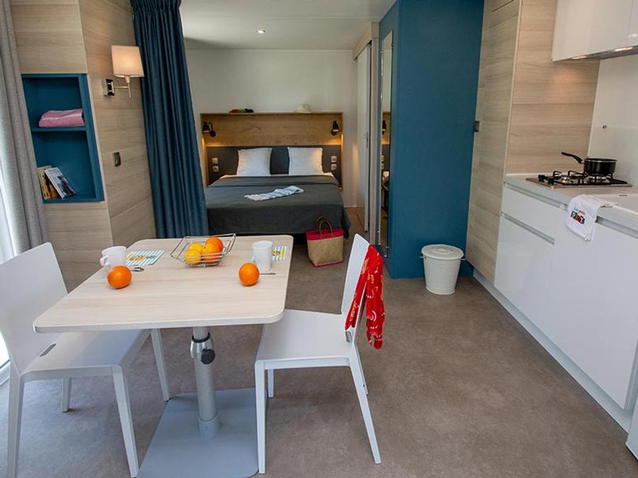 Mobilhome 2 personnes - Mobil Home Key Westotel 20m² - 1 chambre + TV +Clim 10