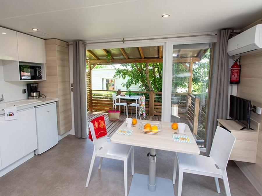 Mobilhome 2 personnes - Mobil Home Key Westotel 20m² - 1 chambre + TV +Clim 9