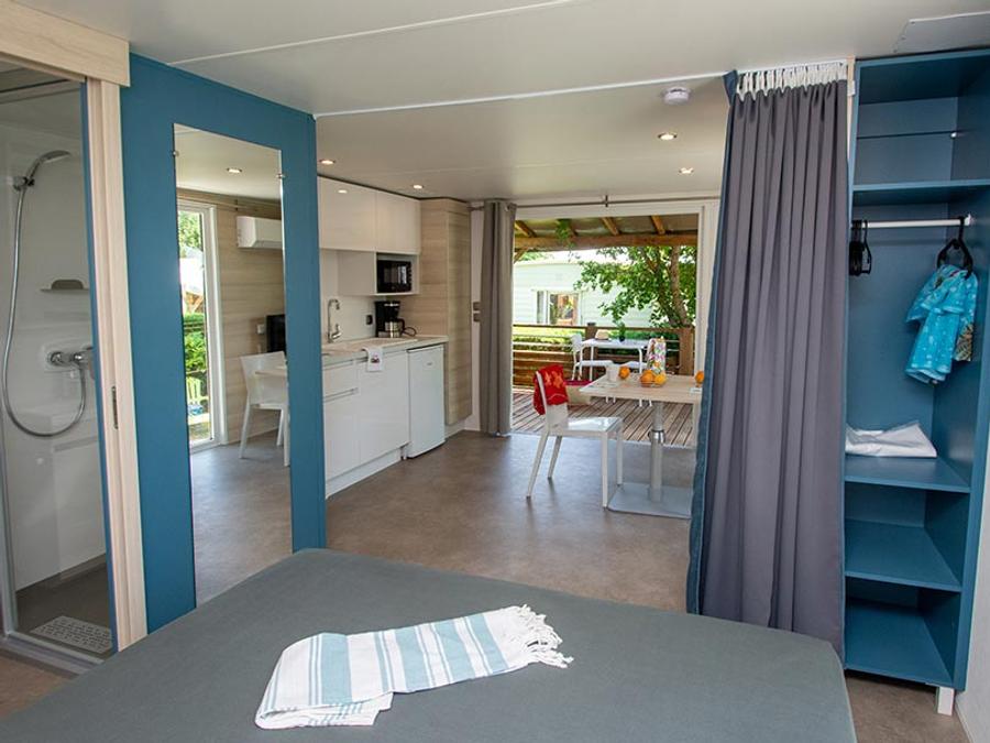 Mobilhome 2 personnes - Mobil Home Key Westotel 20m² - 1 chambre + TV +Clim 11