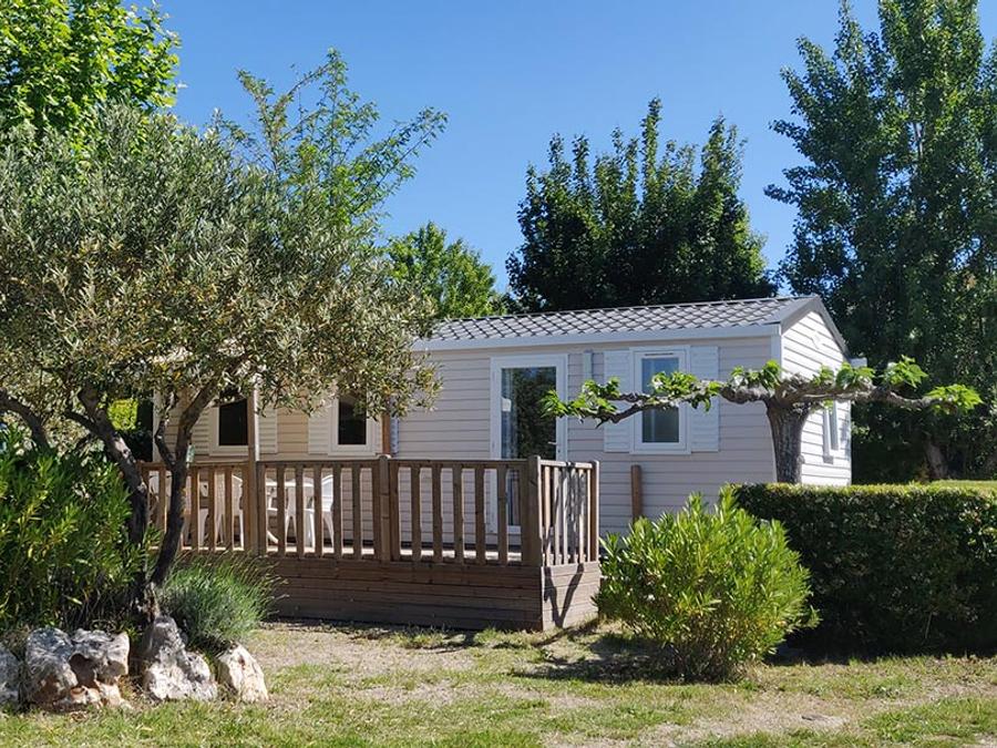 Mobilhome 6 personnes - Mobil home Aups - 28m² - 3 chambres + TV + A/C 5