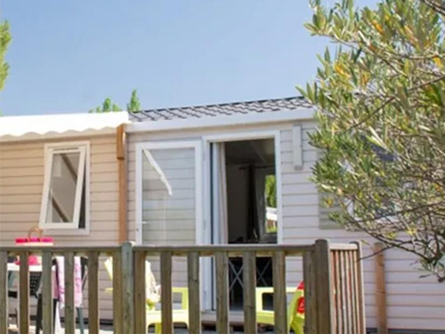 Mobilhome 6 personnes - Mobil home Aups - 28m² - 3 chambres + TV + A/C 0