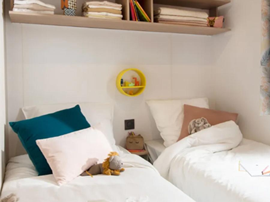 Mobilhome 6 personnes - Mobil home Tourtour - 33m² - 3 chambres + Tv + A/C 3