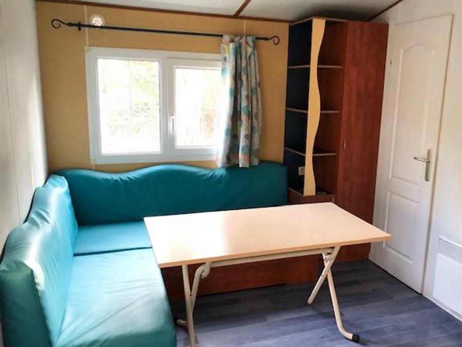Mobilhome 5 personnes - HAWAI 2 chambres - 28m² - avec CLIM + TV - terrasse couverte 13 m² 2