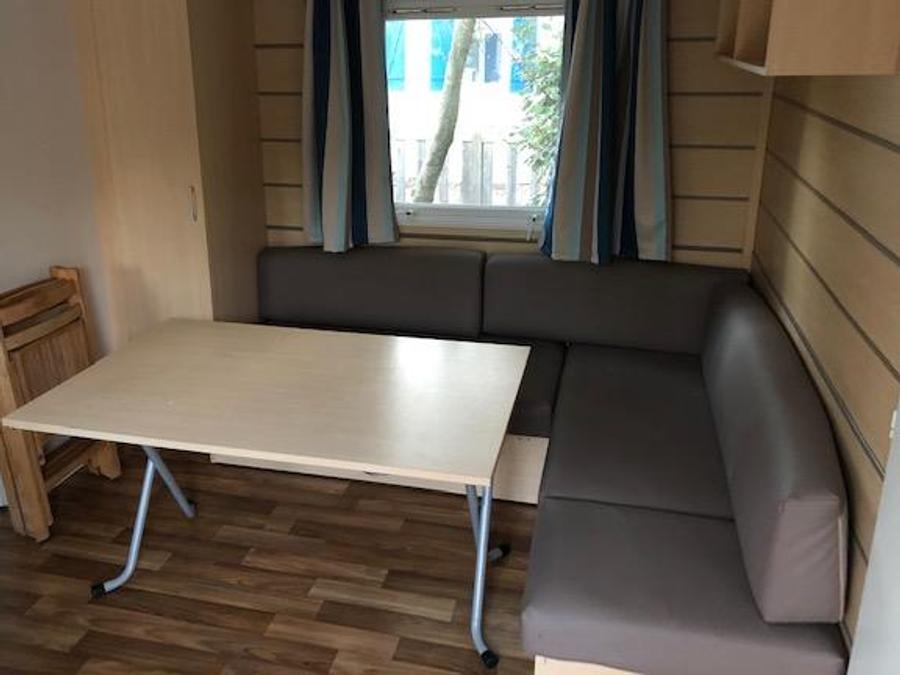 Mobilhome 7 personnes - NEVADA 3 chambres - 32 m² - avec CLIM.+TV - Terrasse couverte sur 16 m² 1