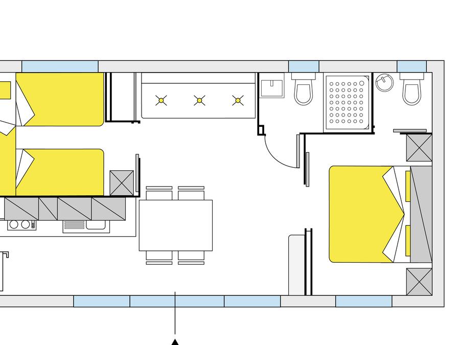 Mobilhome 5 personnes - Giotto Plus (Comfort) 6
