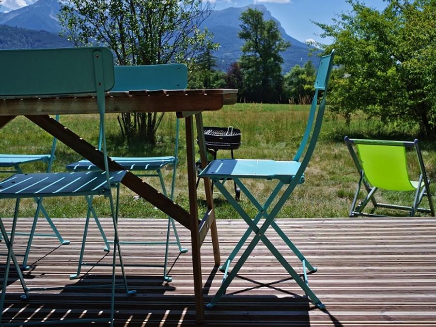 Tente en toile et en bois 6 personnes - Cabane Hivernet Premium 3 ch avec sanitaires 4