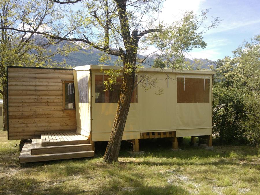Lodge 5 personnes - Ecolodge Végétalisé Nature sans sanitaire 3