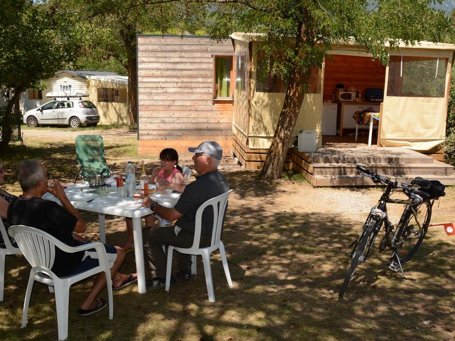 Lodge 5 personnes - Ecolodge Végétalisé Nature sans sanitaire 0