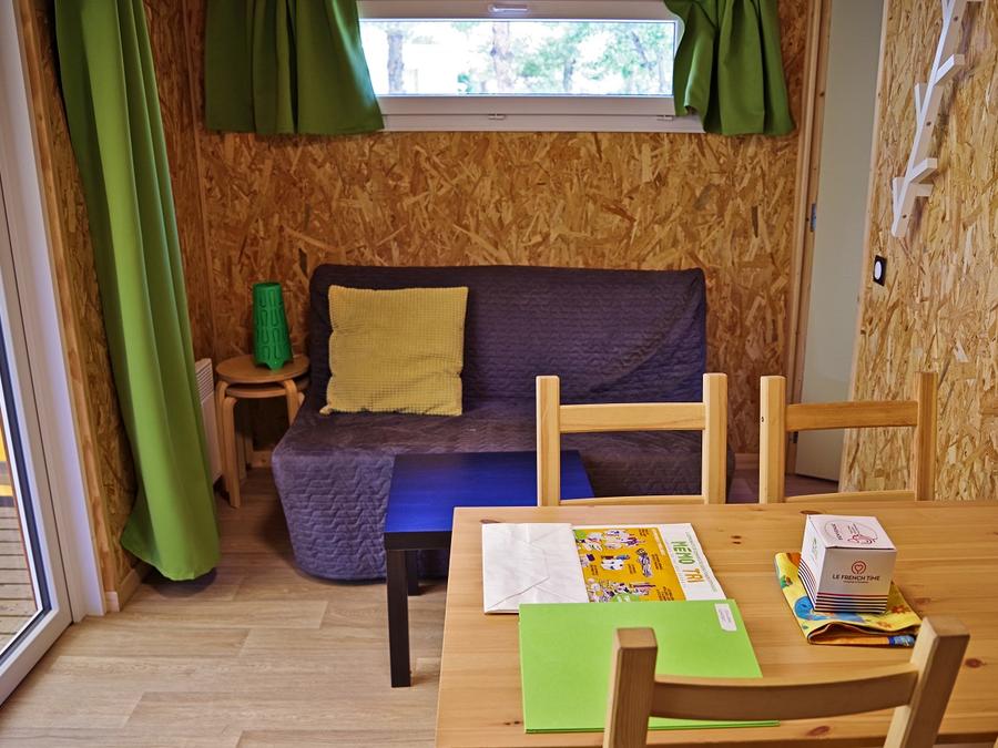 Lodge 4 personnes - Ecolodge Confort Premium avec sanitaires 4