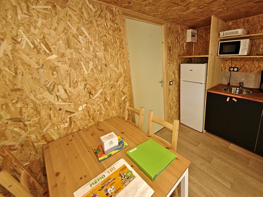 Lodge 4 personnes - Ecolodge Confort Premium avec sanitaires 3