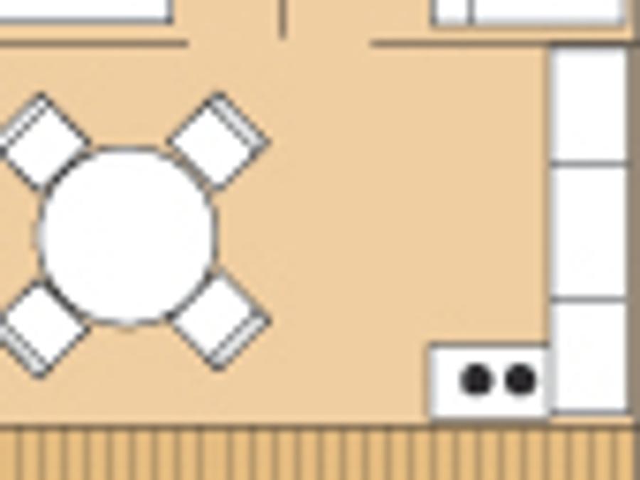 Tente en toile et en bois 5 personnes - Nature sans sanitaire 7