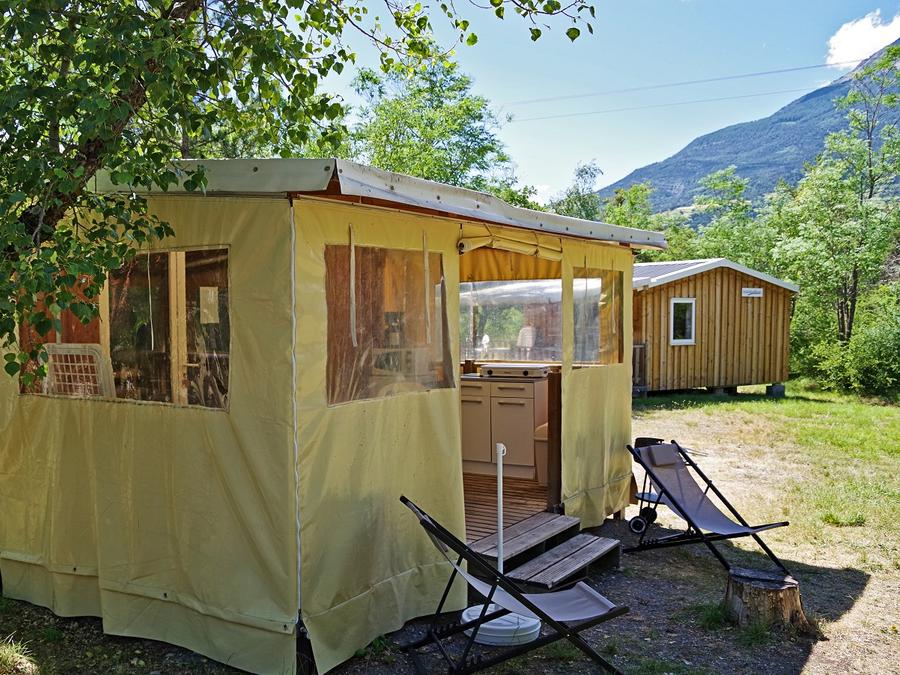 Lodge 5 personnes - Ecolodge Nature sans sanitaire 0
