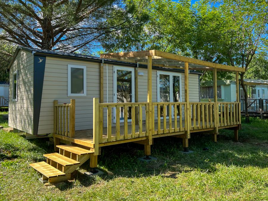 Mobilhome 4 personnes - 2 chambres avec climatisation Nesasio 0