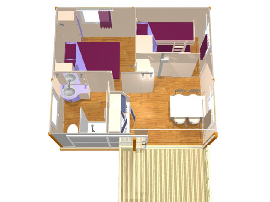 Chalet 4 personnes - NEMO - CHENE 5