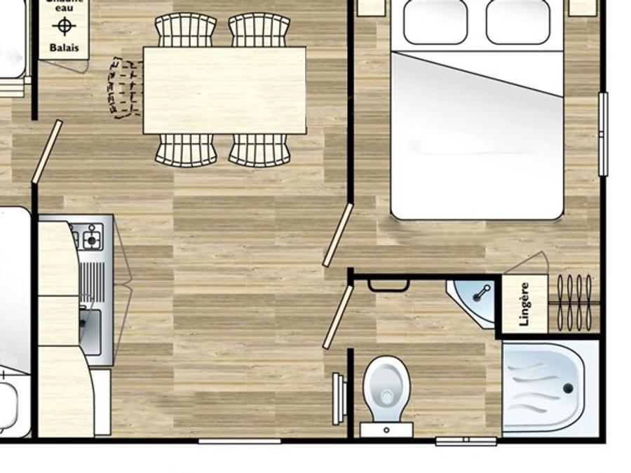 Mobilhome 5 personnes - DOMINO - MURETTE 7
