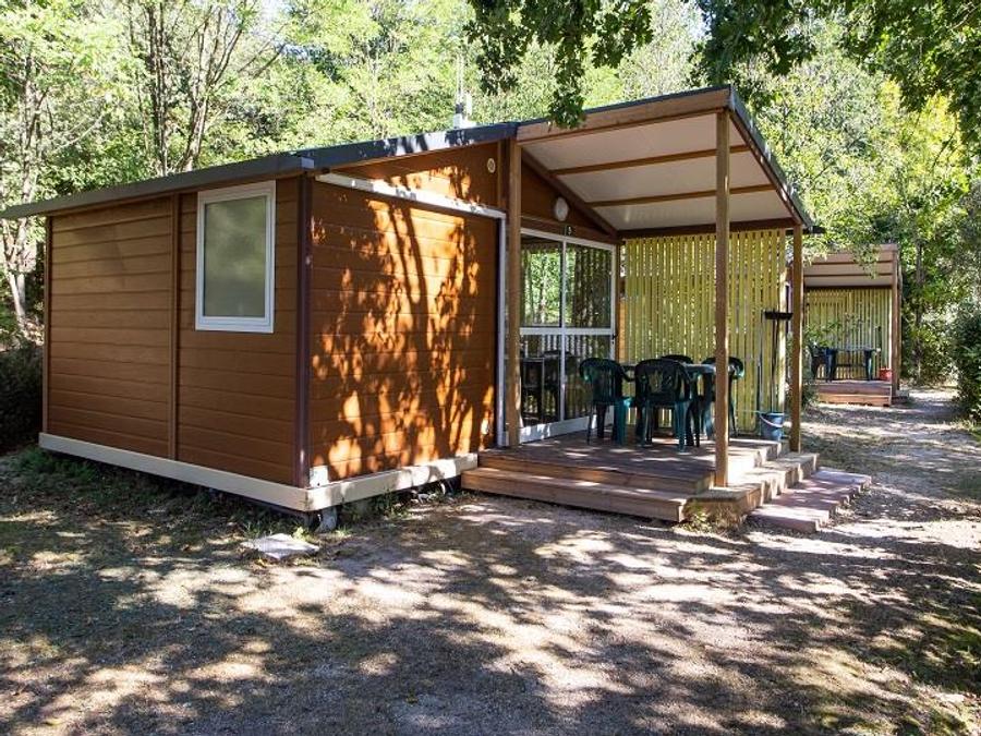 Chalet 4 personnes - Chalet Classique Chêne 2 ch. Jardin 0