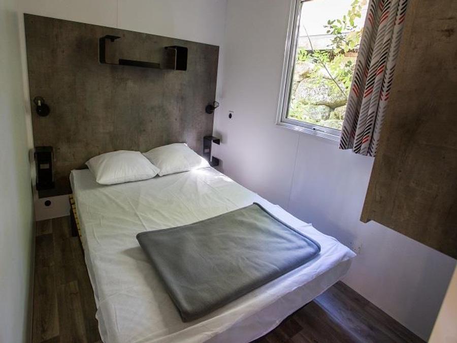 Mobilhome 6 personnes - Cottage Premium Chanterelle Trio 3 ch. Forêt - TV - Lave vaisselle - Wifi 5