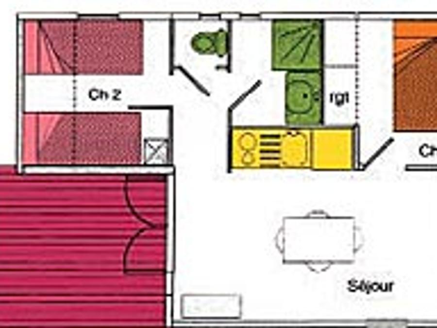 Chalet 6 personnes - Alizé 6