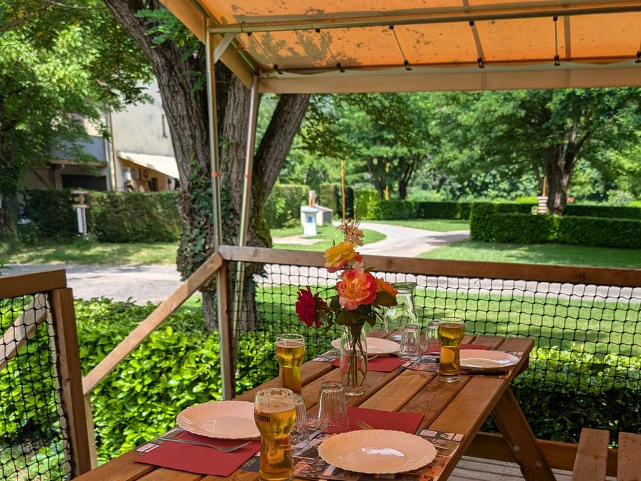 Tente en toile et en bois 4 personnes - Tente Canada 11