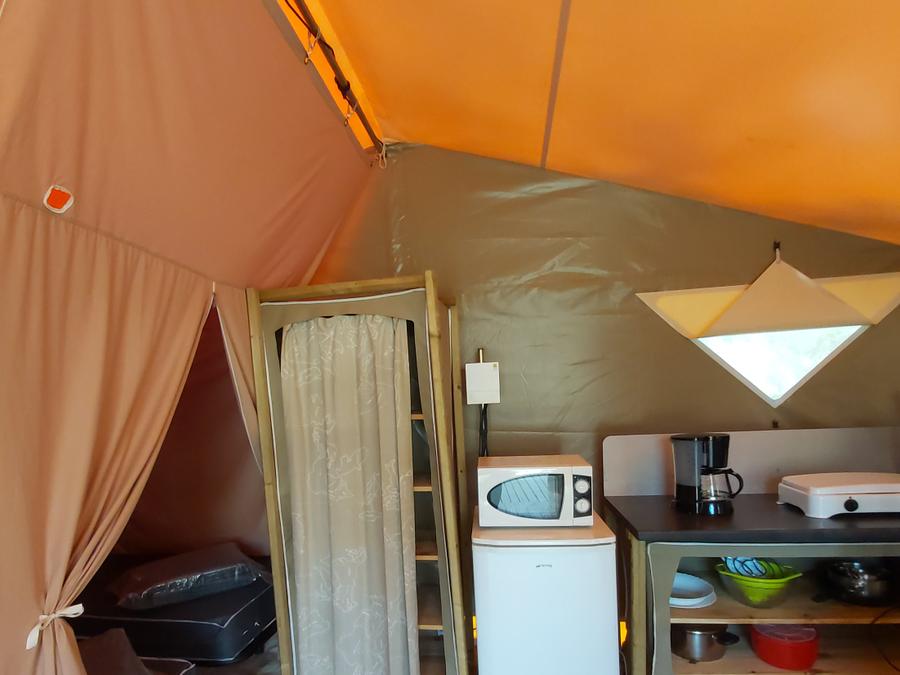 Tente en toile et en bois 4 personnes - Tente Canada 3