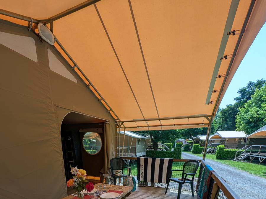 Tente en toile et en bois 4 personnes - Tente Canada 12