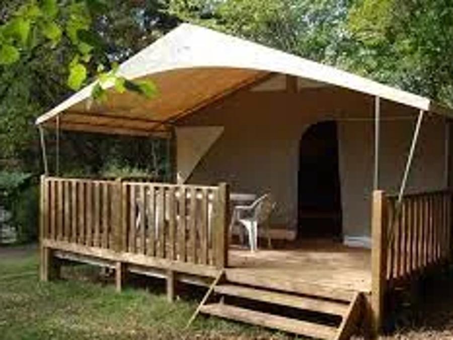 Tente en toile et en bois 4 personnes - Tente Canada 0