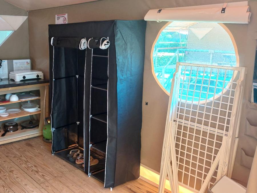 Tente en toile et en bois 4 personnes - Tente Canada 9