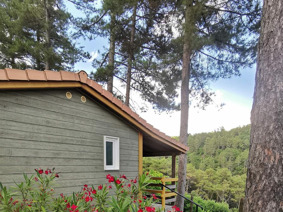 Chalet 4 personnes - ROMARIN - Chalet 21 m² lits superposés 1