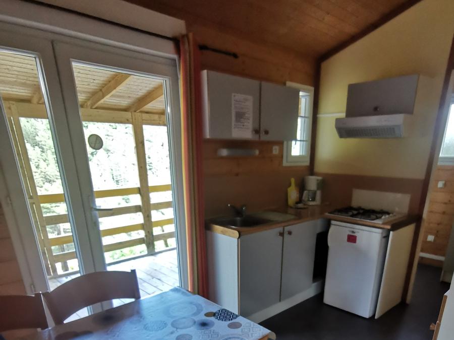Chalet 4 personnes - ROMARIN - Chalet 21 m² lits superposés 2