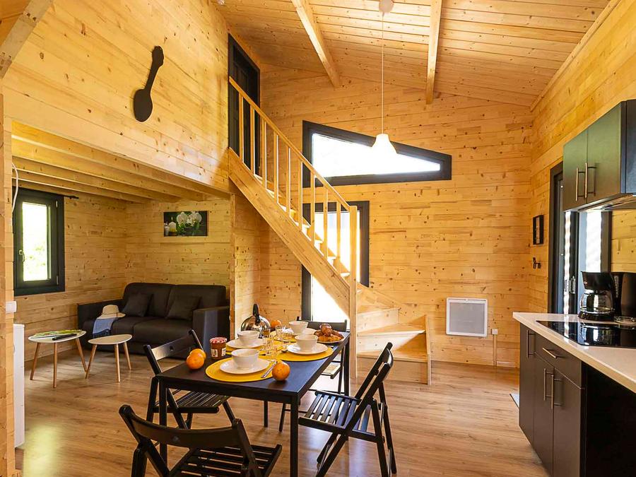 Chalet 8 personnes - Chalet Duplex 3 chambres (6-8 pers.) 1