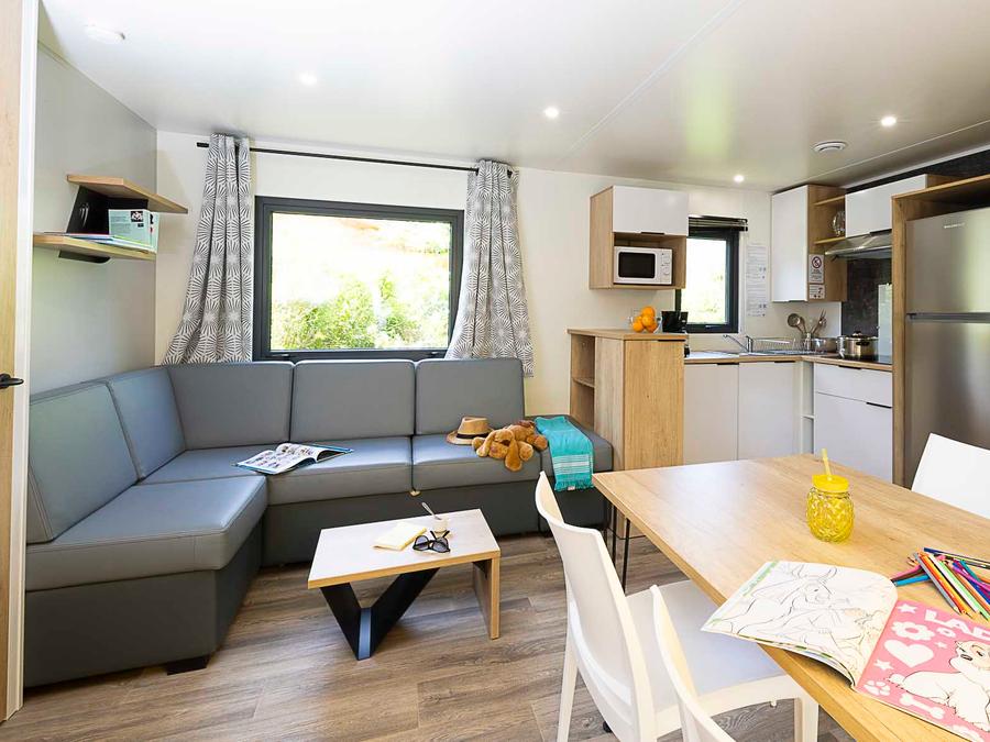 Mobilhome 6 personnes - Cottage Premium 6 pers. (37 m2) 2