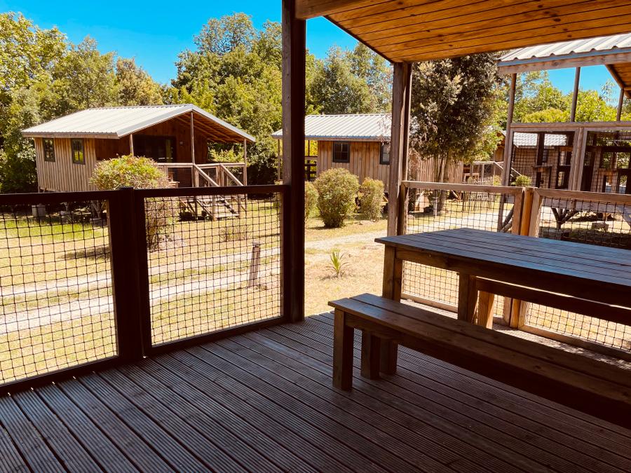 Chalet 6 personnes - 35m² (2 chambres) Climatisation 8