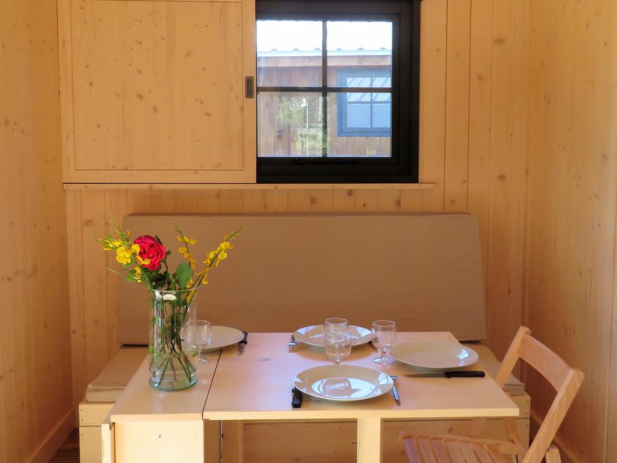Lodge 4 personnes - LODGE CAPE TOWN PMR 27m² (1 chambre) Climatisation 8