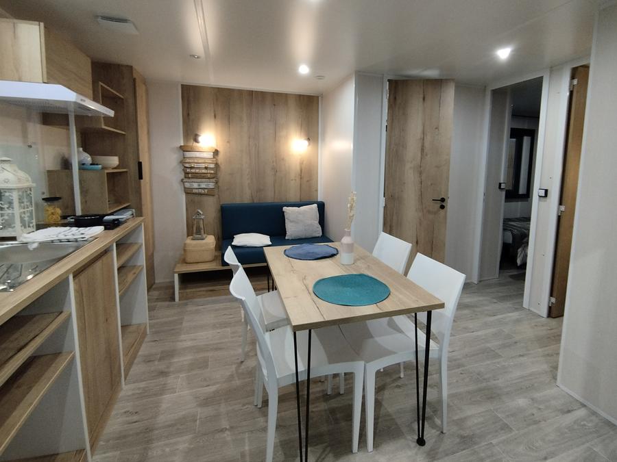 Mobilhome 4 personnes - Cabane 4 places 2 chambres 1