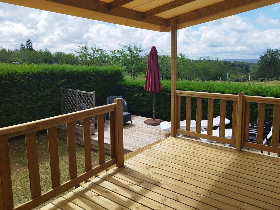 Mobilhome 4 personnes - Cabane 4 places 2 chambres 7