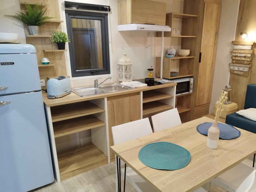 Mobilhome 4 personnes - Cabane 4 places 2 chambres 2