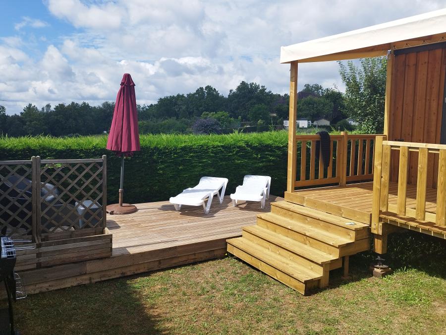 Mobilhome 4 personnes - Cabane 4 places 2 chambres 5