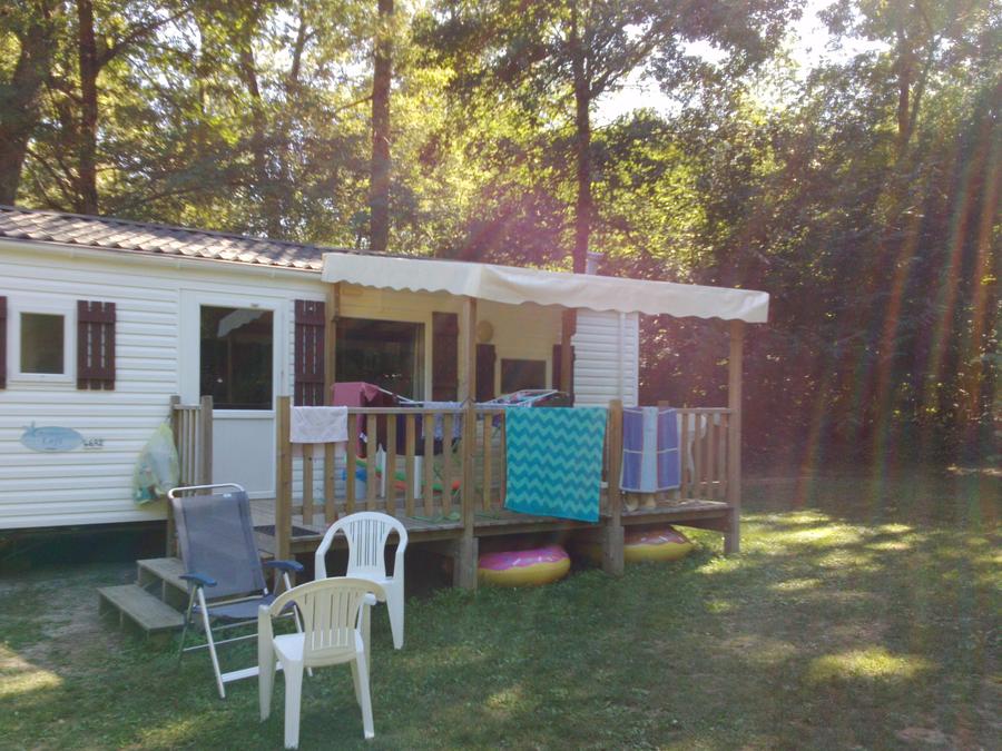 Mobilhome 4 personnes - STANDARD 29 m² terrasse couverte 2