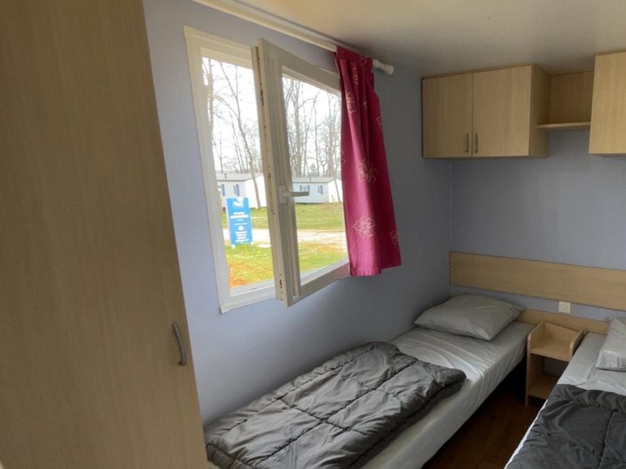Mobilhome 6 personnes - Mobilhome Confort 33,5 m² 3 chambres + terrasse semi couverte + Clim 5