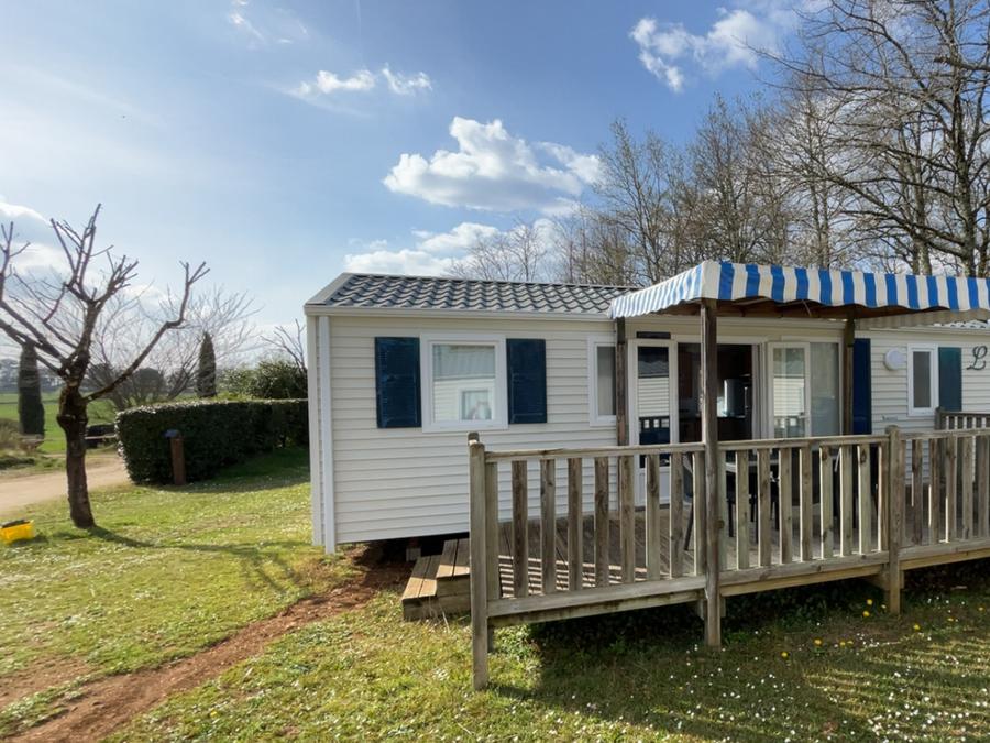 Mobilhome 6 personnes - Mobilhome Confort 33,5 m² 3 chambres + terrasse semi couverte + Clim 0