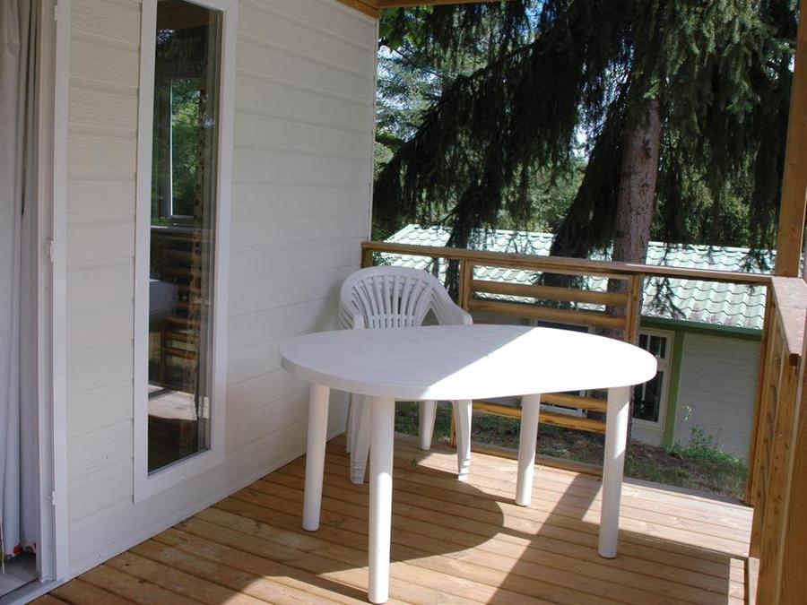 Chalet 2 personnes - Cajou 24m² avec terrasse couverte - 1 chambre 5