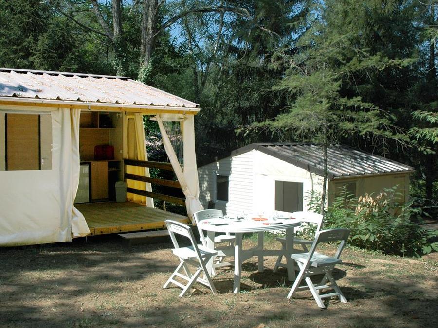 Bungalow toilé 4 personnes - TITHOME 21m² / 2 chambres (sans sanitaires) 1