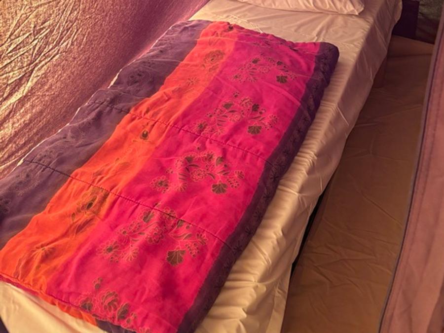 Tente 5 personnes - Tente toute équipée 29m² - 3 chambres (sans sanitaires) 4