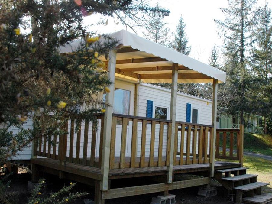 Mobilhome 4 personnes - 4 - 33m² avec terrasse couverte / 2 chambres 1